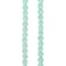 12 Pack: Aqua Cat's Eye Glass Round Beads, 4mm by Bead Landing™